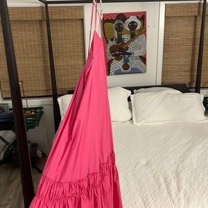 Banana Republic fushia hot pink long dress NWT